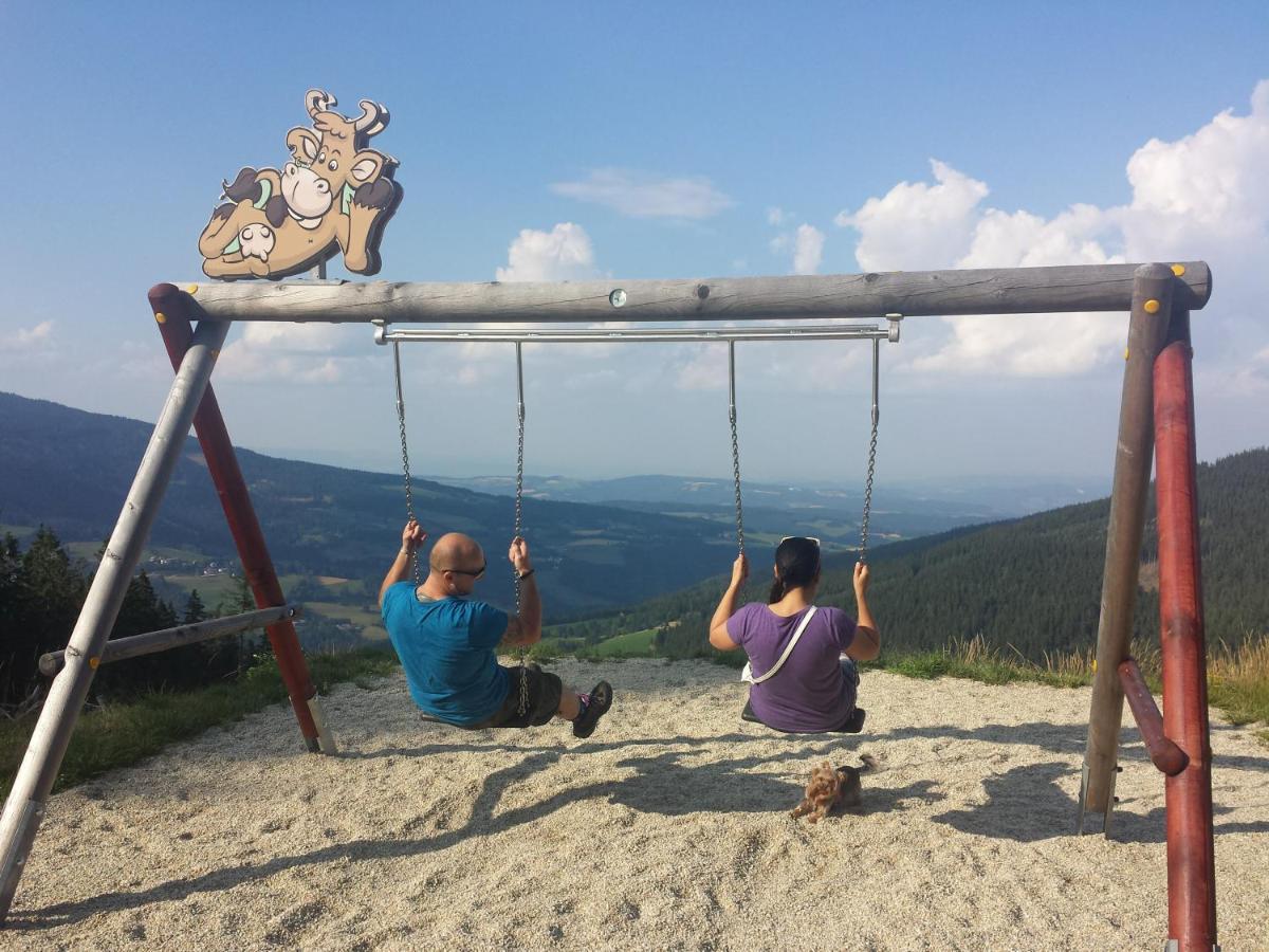 Wald-Panorama-Zimmer Panzió Mönichkirchen Kültér fotó